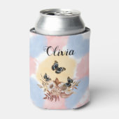 Bouquet floral blooming garden blikjeskoeler (Blikje Voorkant)