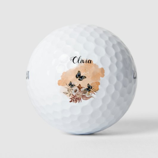 Bouquet floral blooming garden golfballen (Voorkant)