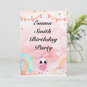 Bouquet floral blooming garden kaart (Staand voorkant)