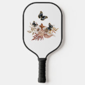 Bouquet floral blooming garden pickleball paddle (Achterkant)