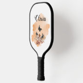 Bouquet floral blooming garden pickleball paddle (Links)