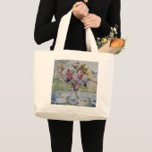 Bouquet Grote Tote Bag (Voorkant (product))