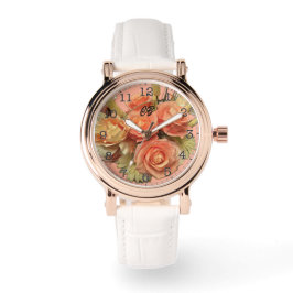 "Bouquet" Horloge