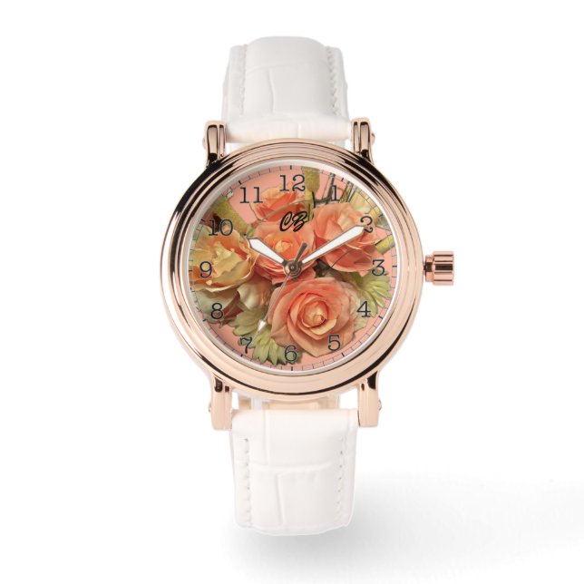 "Bouquet" Horloge (Voorkant)