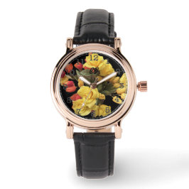 "Bouquet" Horloge