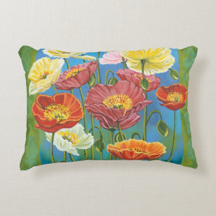 Bouquet in Border I Accent Kussen