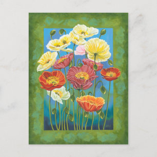 Bouquet in Border I Briefkaart