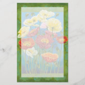 Bouquet in Border I Briefpapier (Voorkant)