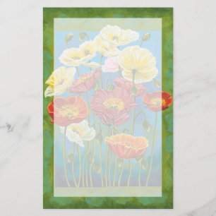 Bouquet in Border I Briefpapier