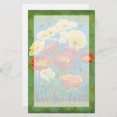 Bouquet in Border I Briefpapier (Voorkant / Achterkant)