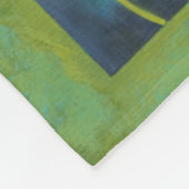 Bouquet in Border I Fleece Deken (Hoek)