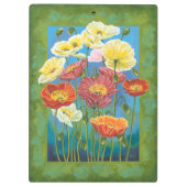 Bouquet in Border I Klembord (Achterkant)