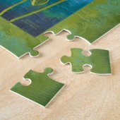 Bouquet in Border I Legpuzzel (Zijkant)