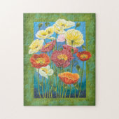 Bouquet in Border I Legpuzzel (Verticaal)