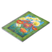 Bouquet in Border I Notitieboek (Linkerzijde)