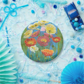 Bouquet in Border I Papieren Bordje (Feest)