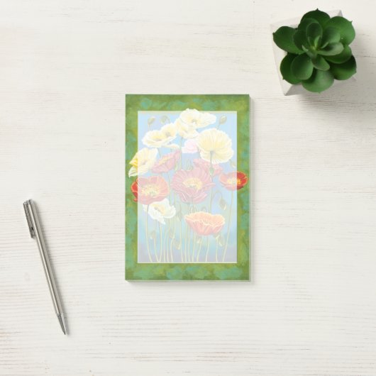 Bouquet in Border I Post-it® Notes (Kantoor)