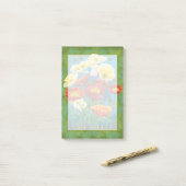 Bouquet in Border I Post-it® Notes (Op bureau)