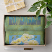 Bouquet in Border I Tissuepapier (Geschenk)