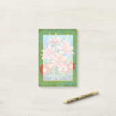 Bouquet in Border II Post-it® Notes (Op bureau)