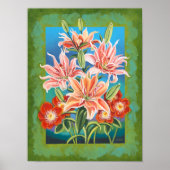 Bouquet in Border II Poster (Voorkant)