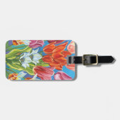 Bouquet in Border III Bagagelabel (Voorkant horizontaal)