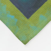 Bouquet in Border III Fleece Deken (Hoek)