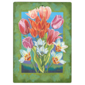 Bouquet in Border III Klembord (Achterkant)