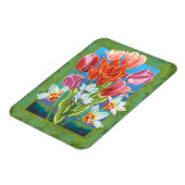 Bouquet in Border III Magneet (Linkerzijde)