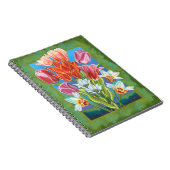 Bouquet in Border III Notitieboek (Rechterzijde)