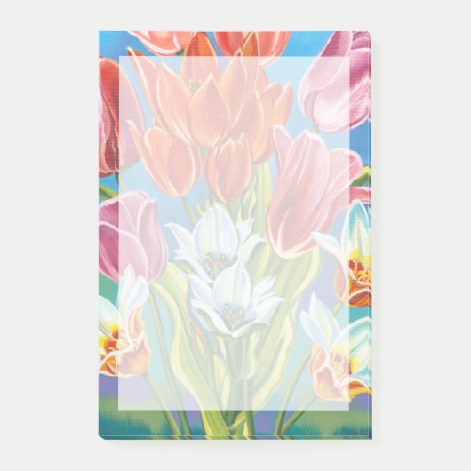 Bouquet in Border III Post-it® Notes (Voorkant)