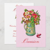  Bouquet Kaart (Voorkant / Achterkant)