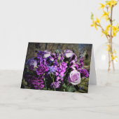 Bouquet, kaart (Gele Bloem)