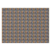 Bouquet met figuren op de achtergrond Tafelkleed (Voorkant (Horizontaal))