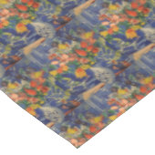 Bouquet met figuren op de achtergrond Tafelkleed (Gekanteld)