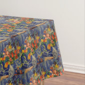 Bouquet met figuren op de achtergrond Tafelkleed (Voorbeeld)