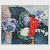 Bouquet met Little Delft, Paul Cezanne Cadeaupapier (Vlak)