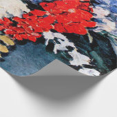 Bouquet met Little Delft, Paul Cezanne Cadeaupapier (Hoek)