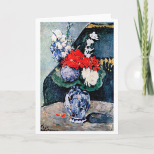 Bouquet met Little Delft, Paul Cezanne Kaart