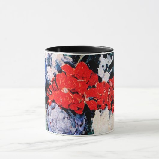 Bouquet met Little Delft, Paul Cezanne Mok (Midden)