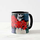 Bouquet met Little Delft, Paul Cezanne Mok (Voorkant rechts)