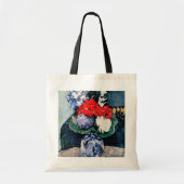 Bouquet met Little Delft, Paul Cezanne Tote Bag (Voorkant)