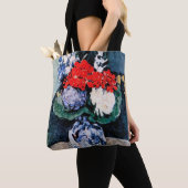 Bouquet met Little Delft, Paul Cezanne Tote Bag (Dichtbij)
