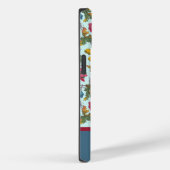 Bouquet met papavers Illustratie en naam Case-Mate iPhone Case (Achterkant / Rechts)