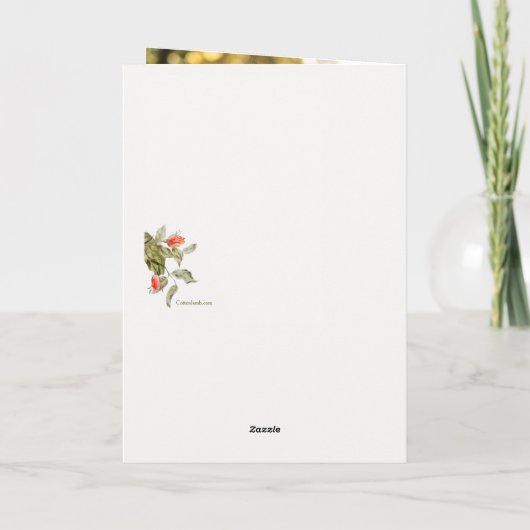  Bouquet-Moederdag (foto optioneel) Kaart (Achterkant)