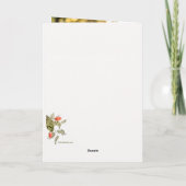 Bouquet Name Day Wenskaart Kaart (Achterkant)