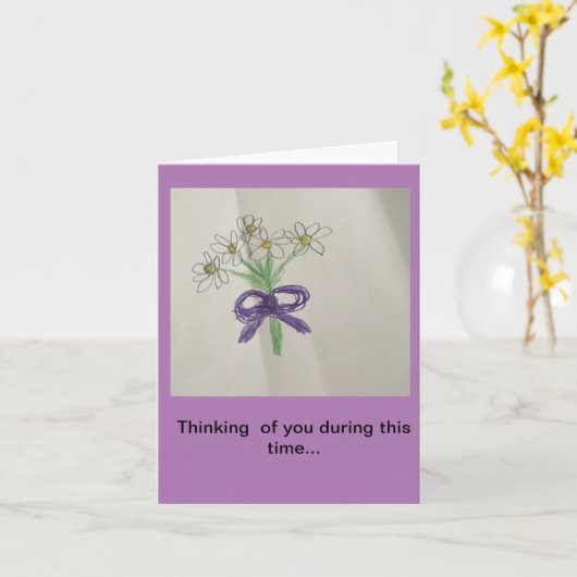 Bouquet of Daisies Get Well Card Kaart (Gele Bloem)