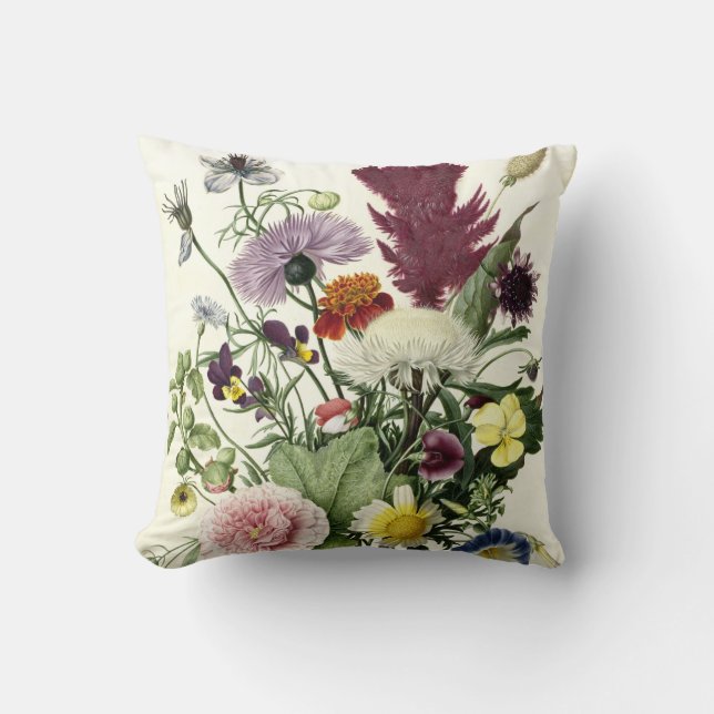 Bouquet of Flowers, Anonymous, 1680 Kussen (Voorkant)