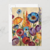 Bouquet of Flowers Briefkaart (Voorkant / Achterkant)