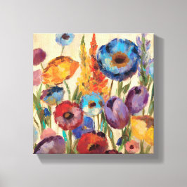 Bouquet of Flowers Canvas Afdruk